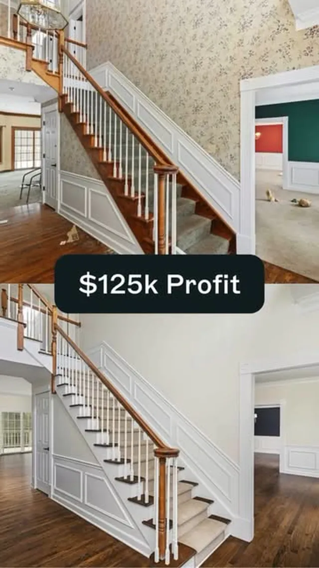 Reel: a $125K profit pre-sale renovation, posted July 23, 2026 by @renosellsdallas on Instagram